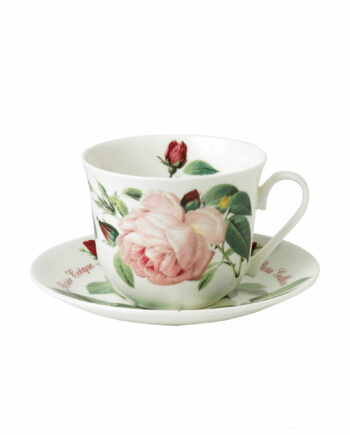 Set de taza y plato para desayuno "Versailles"