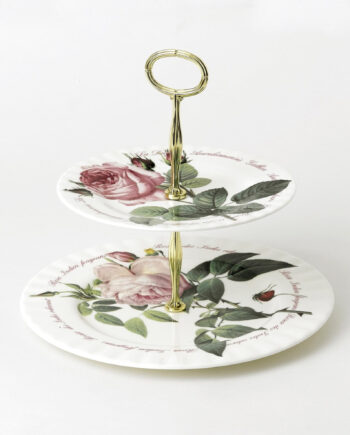 Soporte para dulces de 2 niveles "Versailles"