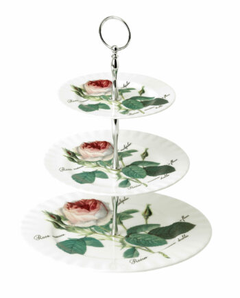 Soporte para tartas de 3 niveles "Redoute Rose"