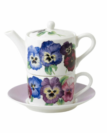 Tea for One "Pansies"
