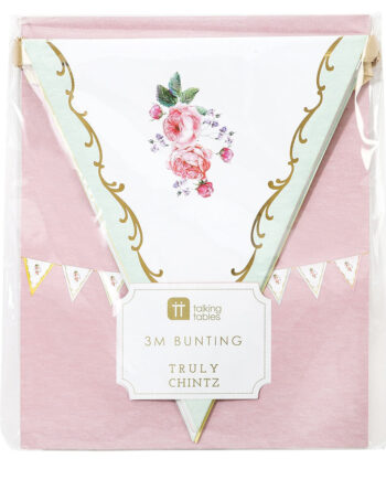 Guirnalda de banderines con flores Truly Chintz