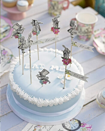 Toppers para fiestas True Alice