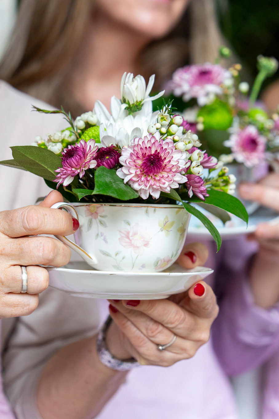 Experiencia Taller flores a la taza